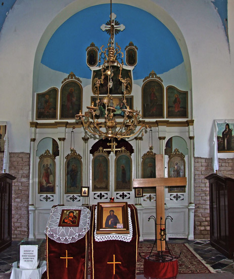 Иконостас у цркви Св.Петке, Беркасово