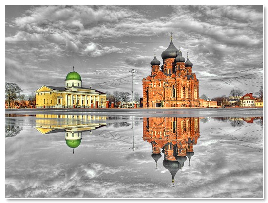 Тула. Храмы успенского женского монастыря.