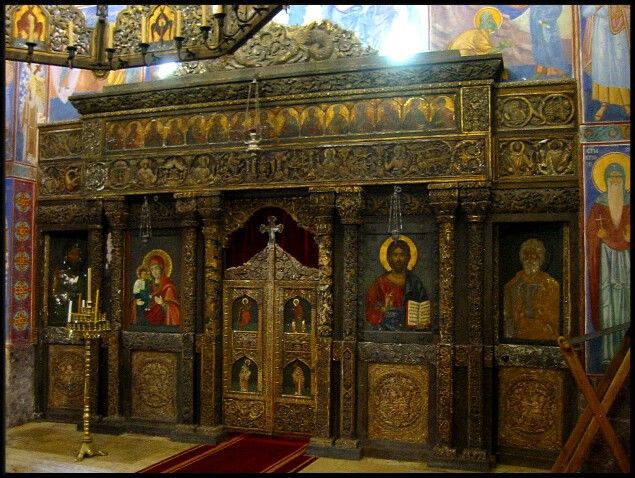 Iconostasis of the Royal Chapel of St Andrew the First Called,Belgrade