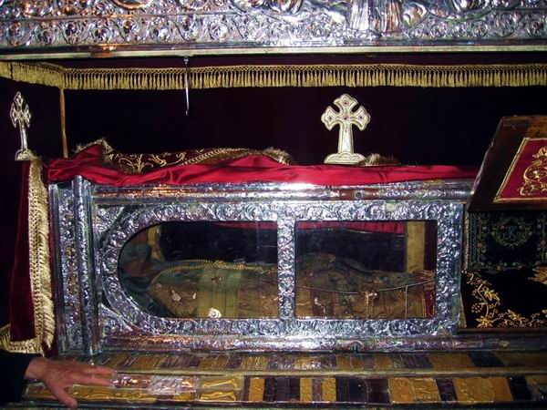 Relics of Saint Gerasimos of Kefalonia