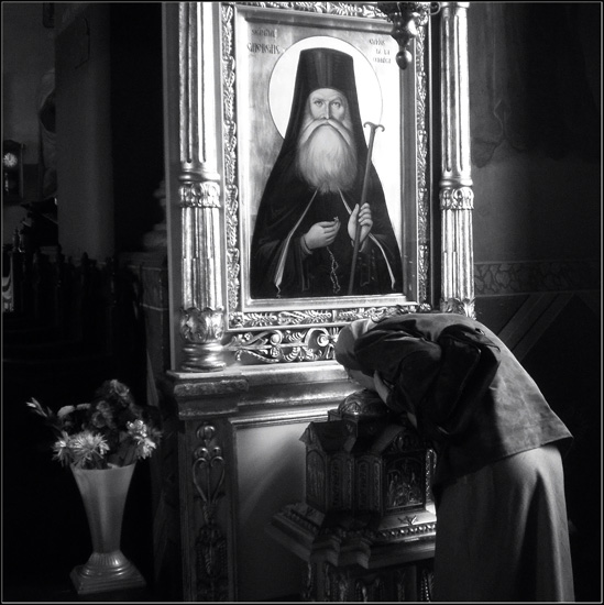 La moastele Sf Gheorghe de la Cernica/Relics Saint Gheorghe from Cernica