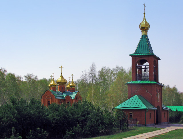 At the Achair Cross monastery (В Ачаирском Крестовом монастыре)