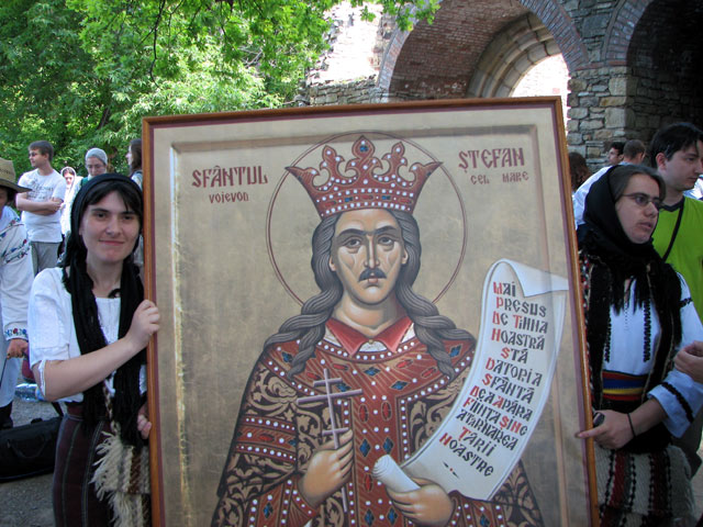 In cetatea Sucevei