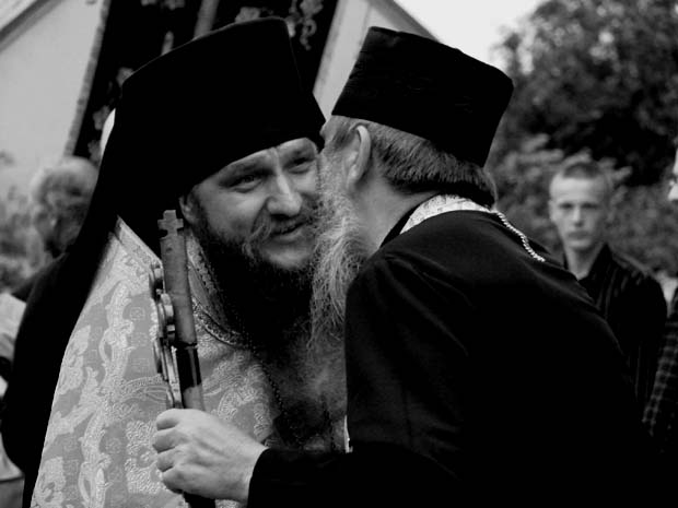 o. Ambroży + o. Mikołaj Ostapczuk