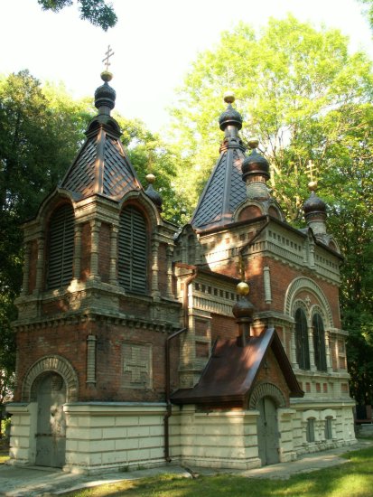cerkiew na cmentarzu prawosławnym przy Lipowej w Lublinie