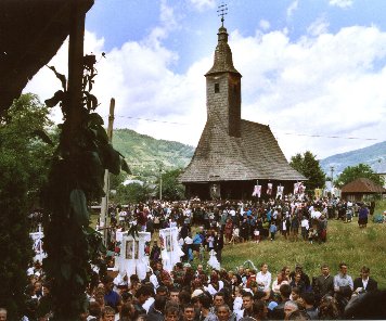 Ukrainian Church festival in Romania