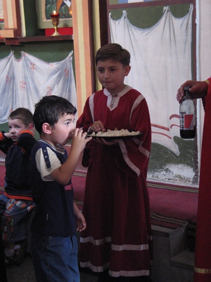 At the cathedral in Akhaltsikhe