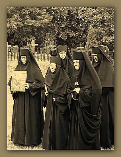 У молитви