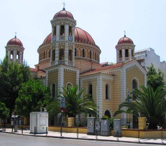 The Cathedral (Metropolis) of Thessaloniki.