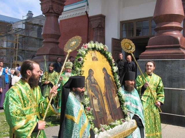 Day of st. Sergij and German of Valaam