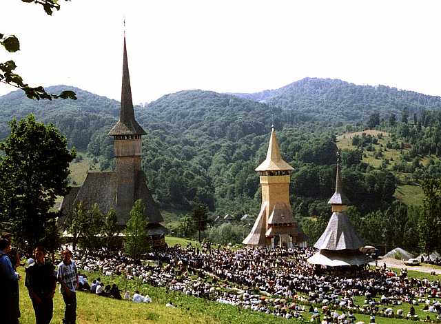 The Hram or Patronal feast of Barsana Monastery