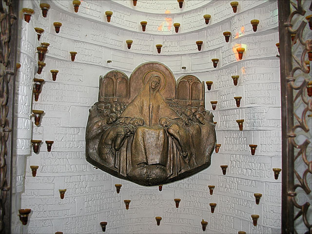 Chapel-monument to belarussian soldiers were killed in Afghanistan