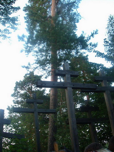 Krzyże (św. Góra Grabarka 2007)