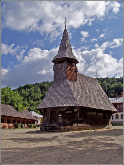 Nicula Monastery, wooden church