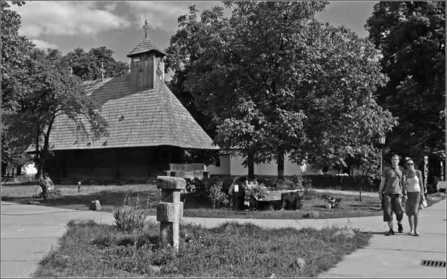  + an old Church from Village Museum-Buckarest +