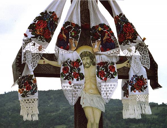 Towels hung in love to honor the Lord of Love