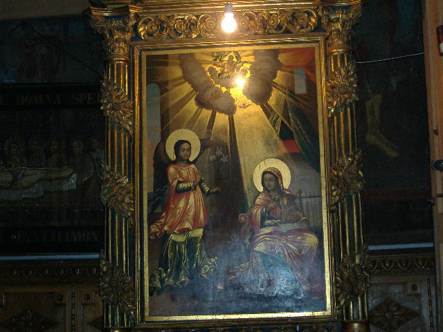 "BUNAVESTIRE"icoana aflata in biserica Manastirii Golia