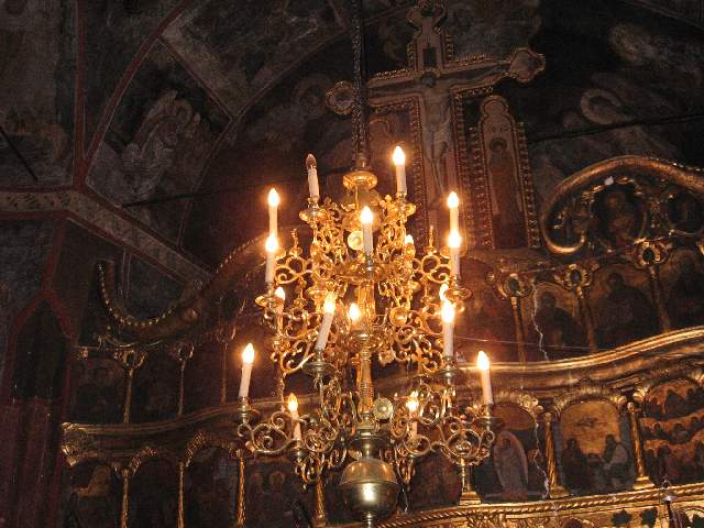interior biserica manastirii Plumbuita