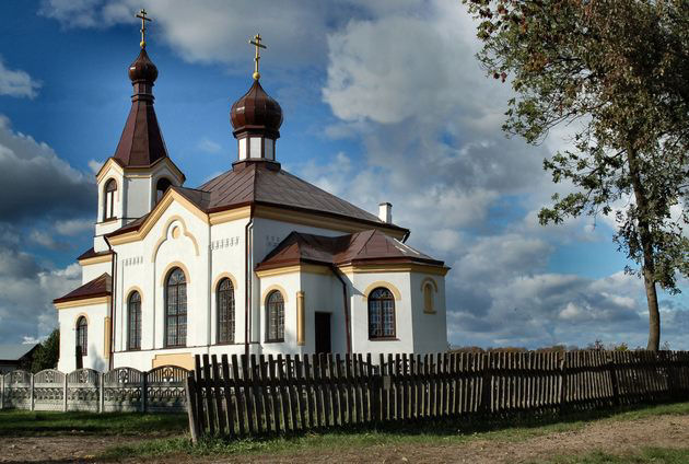 Cerkiew parafialna Pw. Podwyższenia Krzyża Świętego w Andryjankach.
