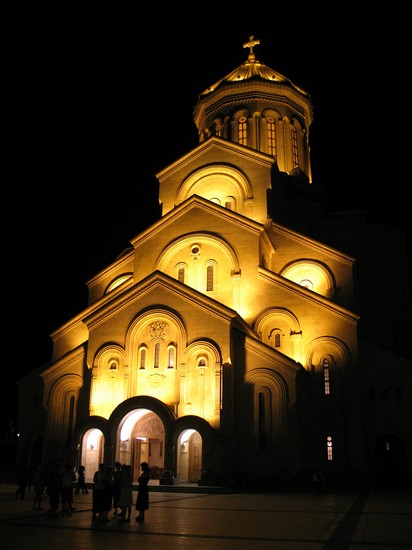 Tsminda Sameba / Holy Trinity cathedral in Tbilisi