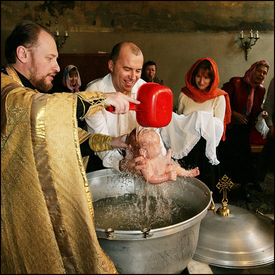 Крестины маленького Антония --- Сhristening of little Antony