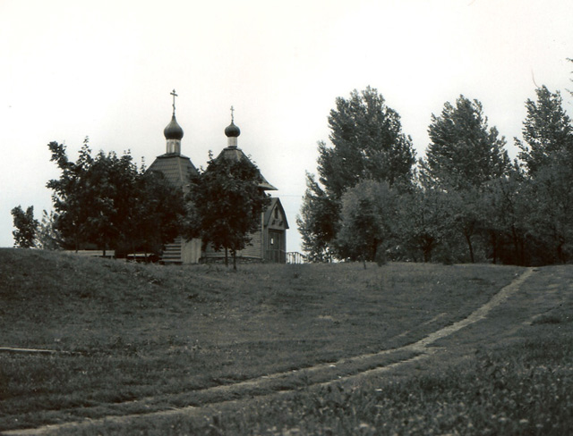wooden church in the south of Moscow