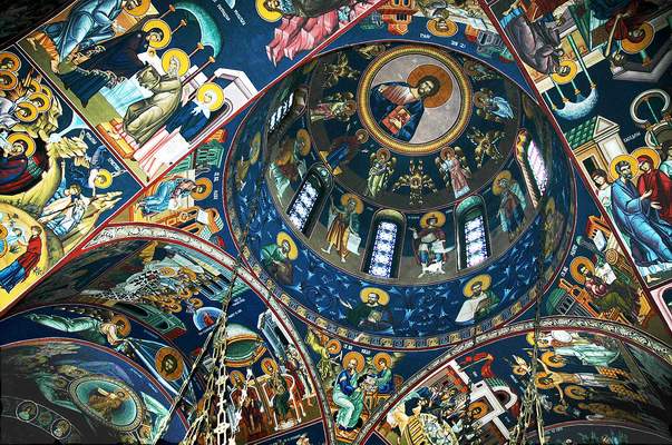Small church next to the Temple of St Sava, Belgrade