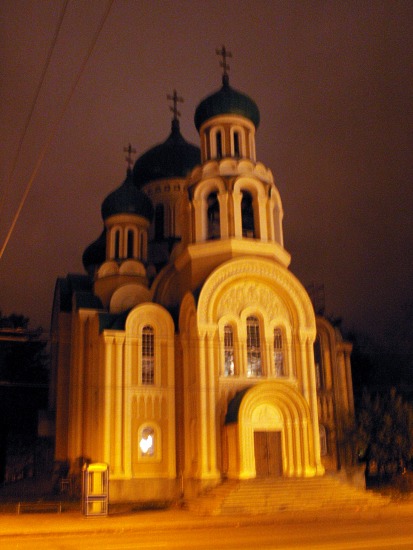 nocą