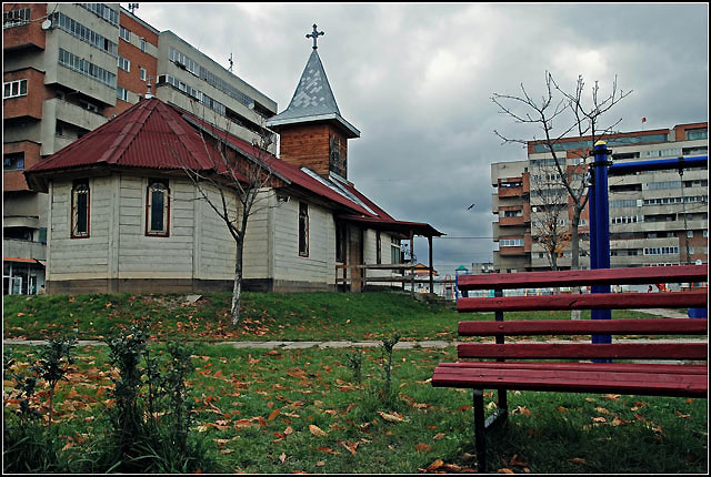 autumn in town