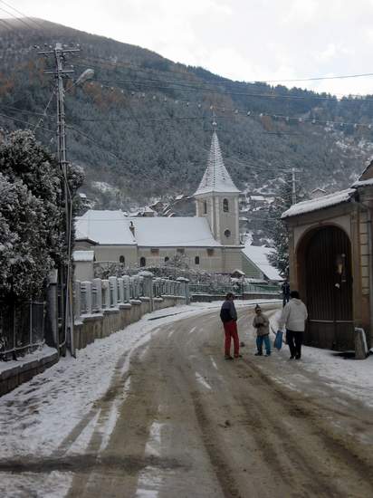 The mountains transylvania village 1