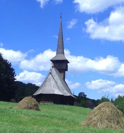 Biserica de lemn din Cizer,judetul Salaj,construita de Horia la 1773