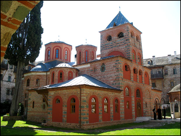 Biserica Manastirii Filoteu - Sfantul Munte Athos