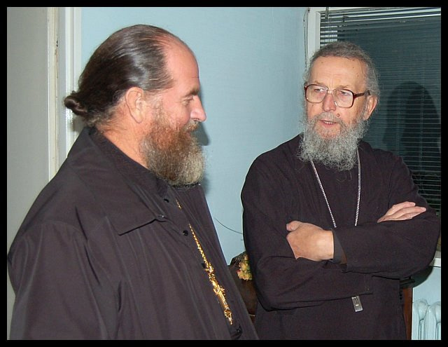 o.archimandryta Ambroży (Jurasow) i o. Leoncjusz Tofiluk