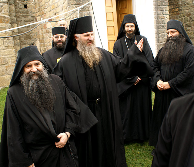 Slava w monasterze Dziurdzievi Stupovi