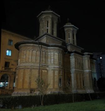 Creţulescu Church next to the Royal Palace from Bucharest