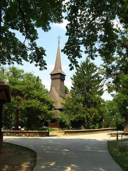 Museum of village in Bucharest