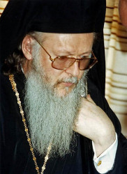 thiv_col_Athos 
Patriarch Vartholomeos at Iveron Monastery 
2007-11-12 11:49:23