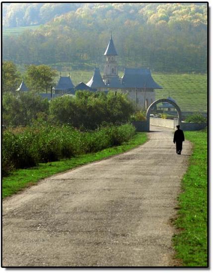 to the monastery