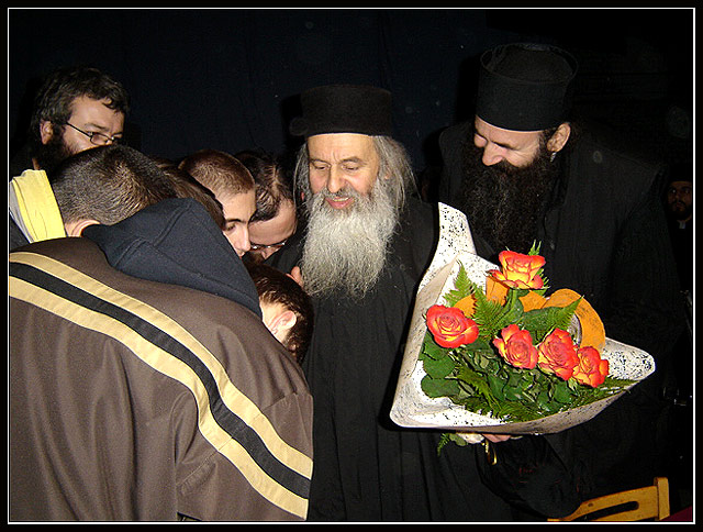 Father Rafail Noica, Alba Iulia, December 2005