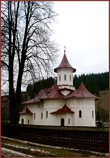 Church from Putna village, North Bucovina, near Monastery Putna - 4