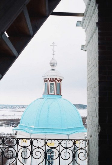 На колокольне