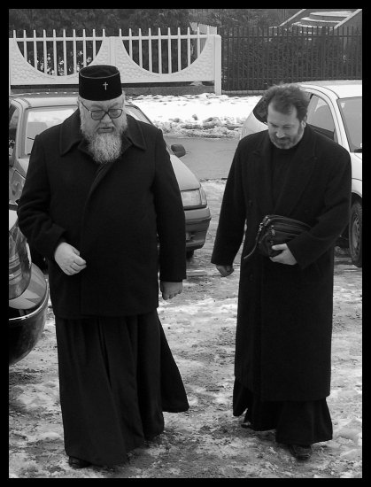 Jego Eminencja Wielce Błogosławiony Sawa i ks.Jerzy Bogacewicz
