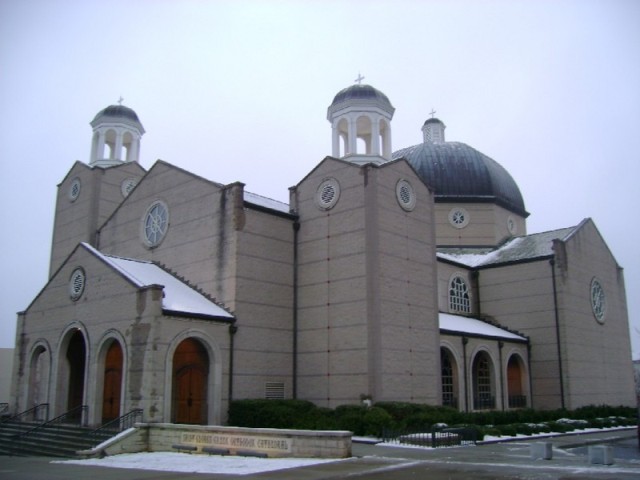 Saint George Cathedral in Winter