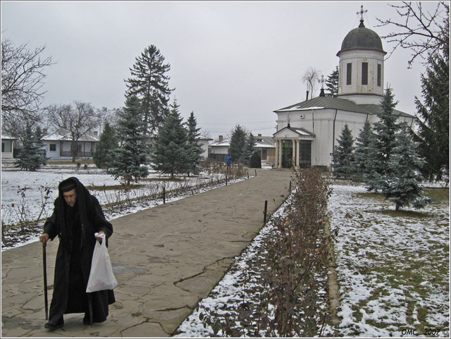 After Holy Liturgy at Zamfira Monastery