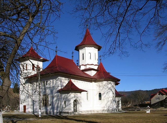 Church from Putna village, North Bucovina, near Monastery Putna - 5