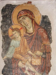 Kosovka 
Богородица Љевишка - Mother of God, frescoe from Bogorodica Ljeviska church 
2007-12-20 15:01:39