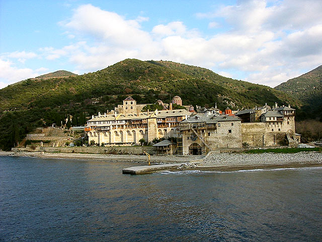 Manastirea Xenofont, Sfantul Munte