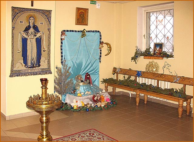 The chapel in Children Oncological Hospital