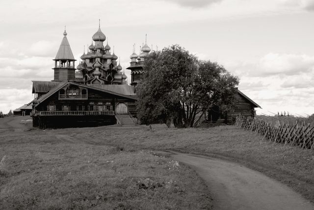 Kizhi island, lac Onega, august 2007