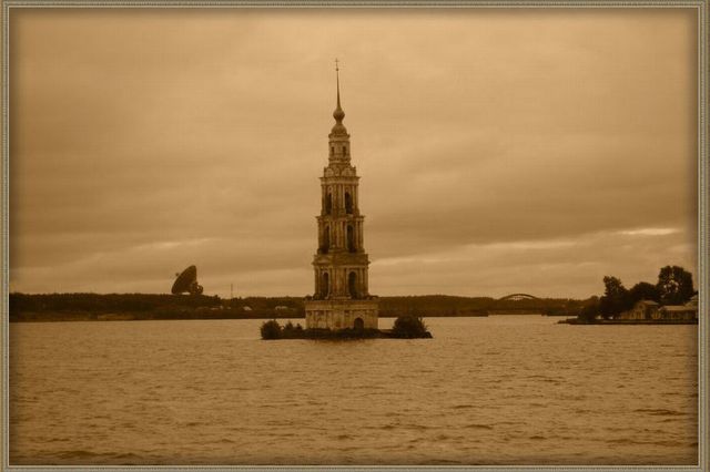 Затонувшие города. Калязин/The sunk cities. Kalyazin